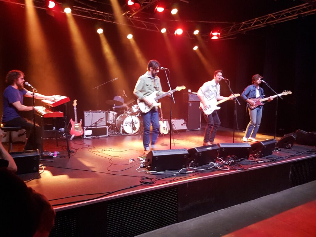 The Band of Heathens from Austin Texas are a group that play many varied styles. They write some really catchy songs, and their vocals are excellent. If you don't know them already, please check them out. You won't be disappointed.